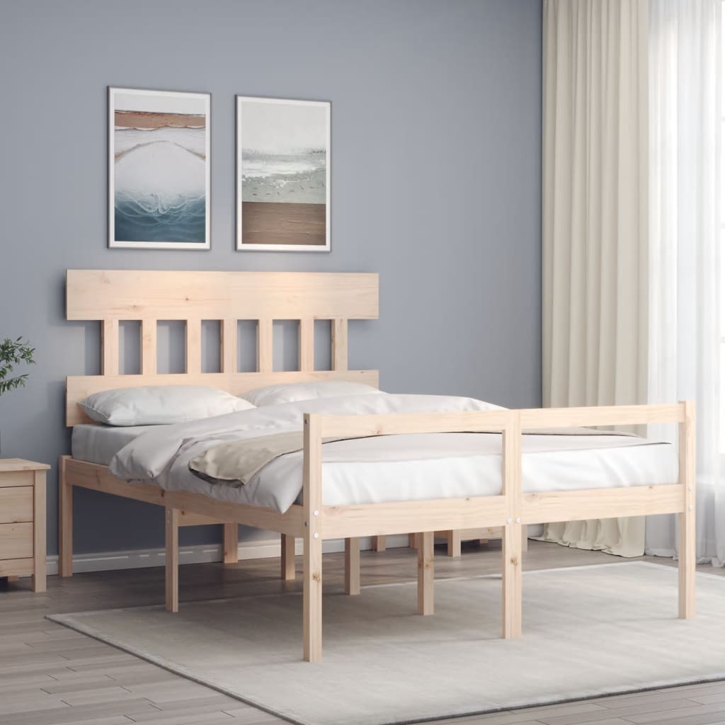Seniorseng med hodegavl 140x190 cm heltre