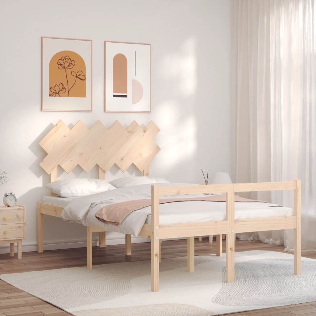 Seniorseng med hodegavl 120x200 cm heltre