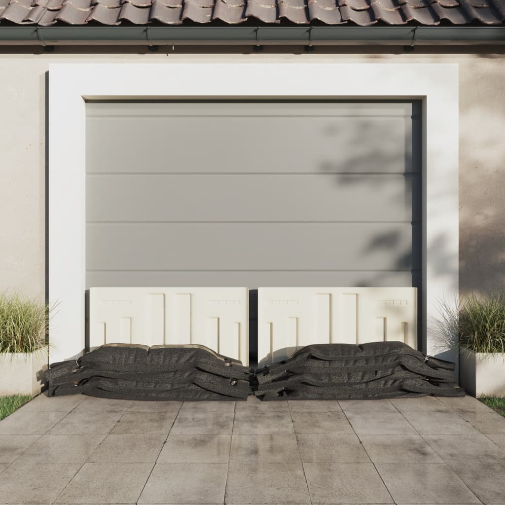 Sandsekker 50 stk mørkegrønn 103x25 cm HDPE