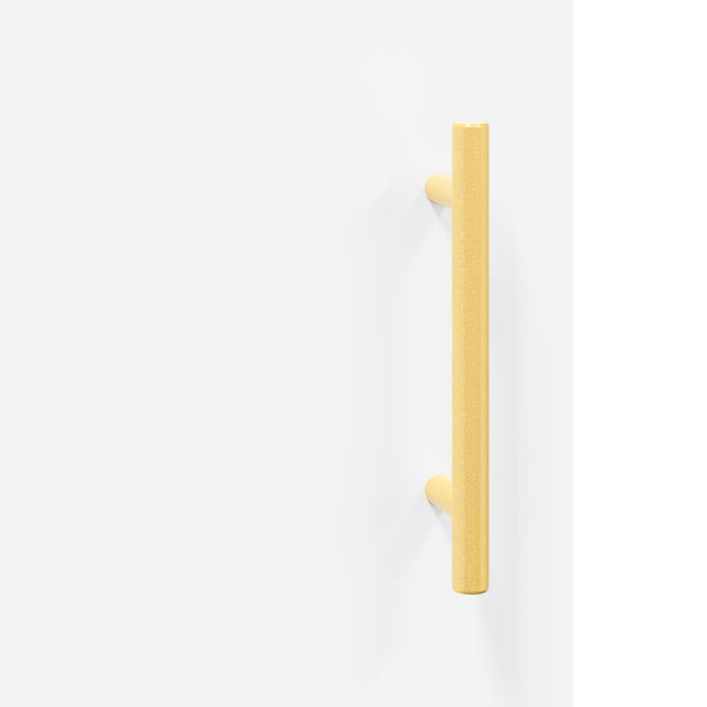 Veggskap 2 stk hvit 69,5x34x90 cm