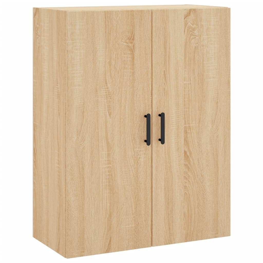 Highboard sonoma eik 69,5x34x180 cm konstruert tre vidaXL