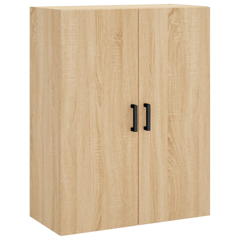 Highboard sonoma eik 69,5x34x180 cm konstruert tre