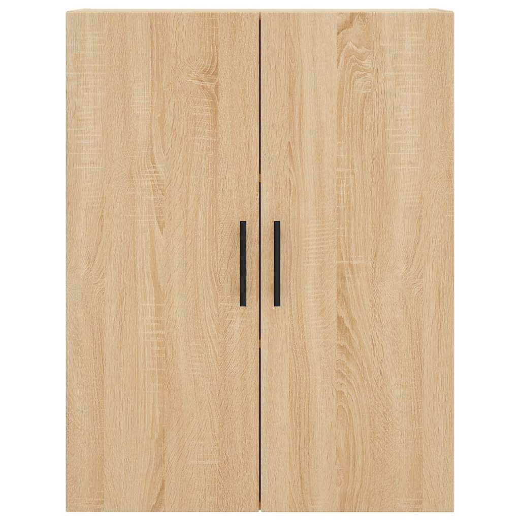 Highboard sonoma eik 69,5x34x180 cm konstruert tre