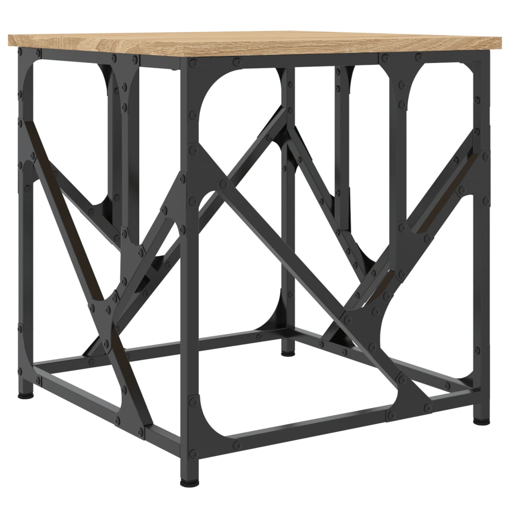 Salongbord sonoma eik 45x45x47,5 cm konstruert tre