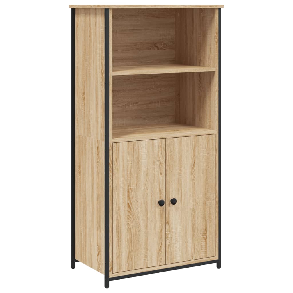 Highboard sonoma eik 62x36x121,5 cm konstruert tre