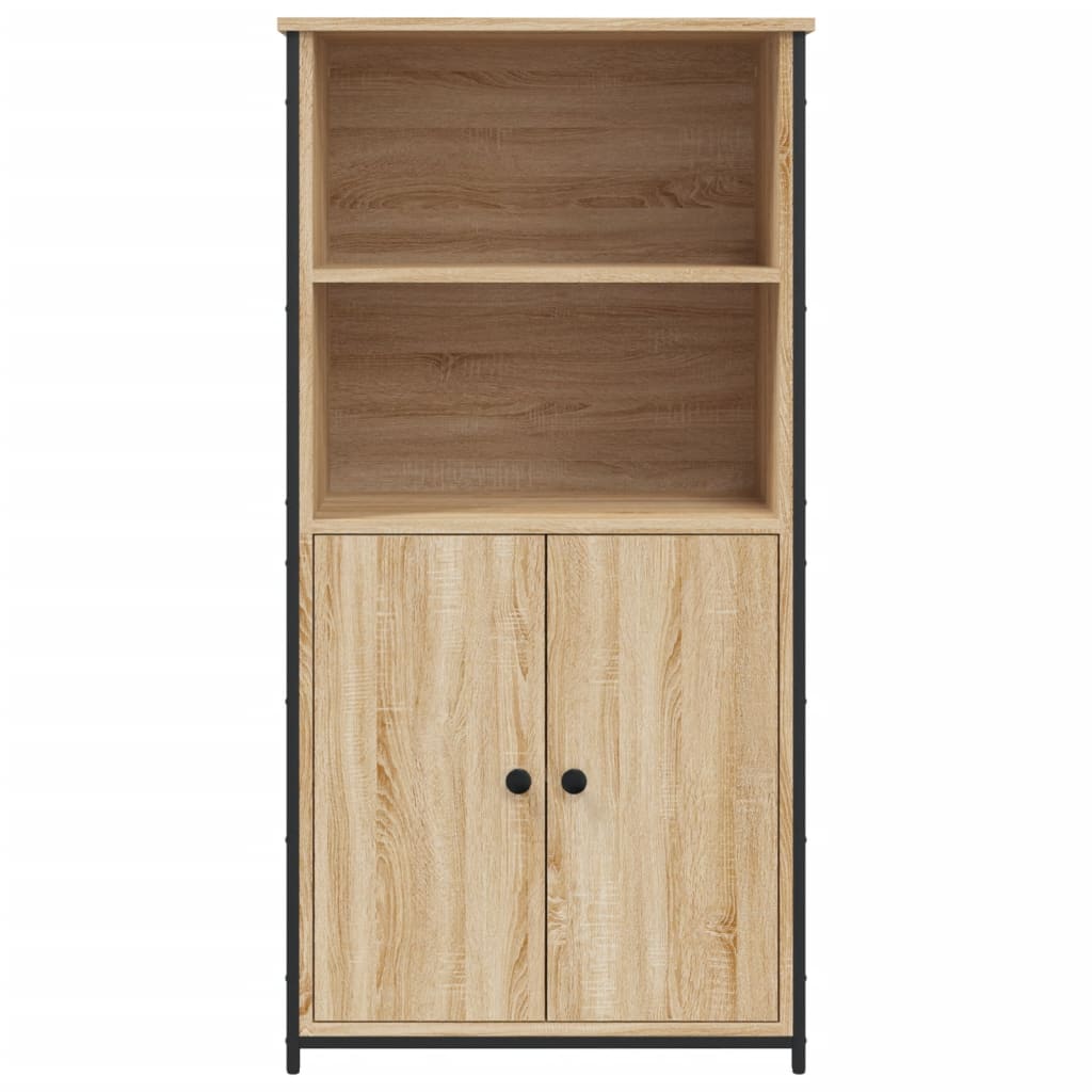 Highboard sonoma eik 62x36x121,5 cm konstruert tre