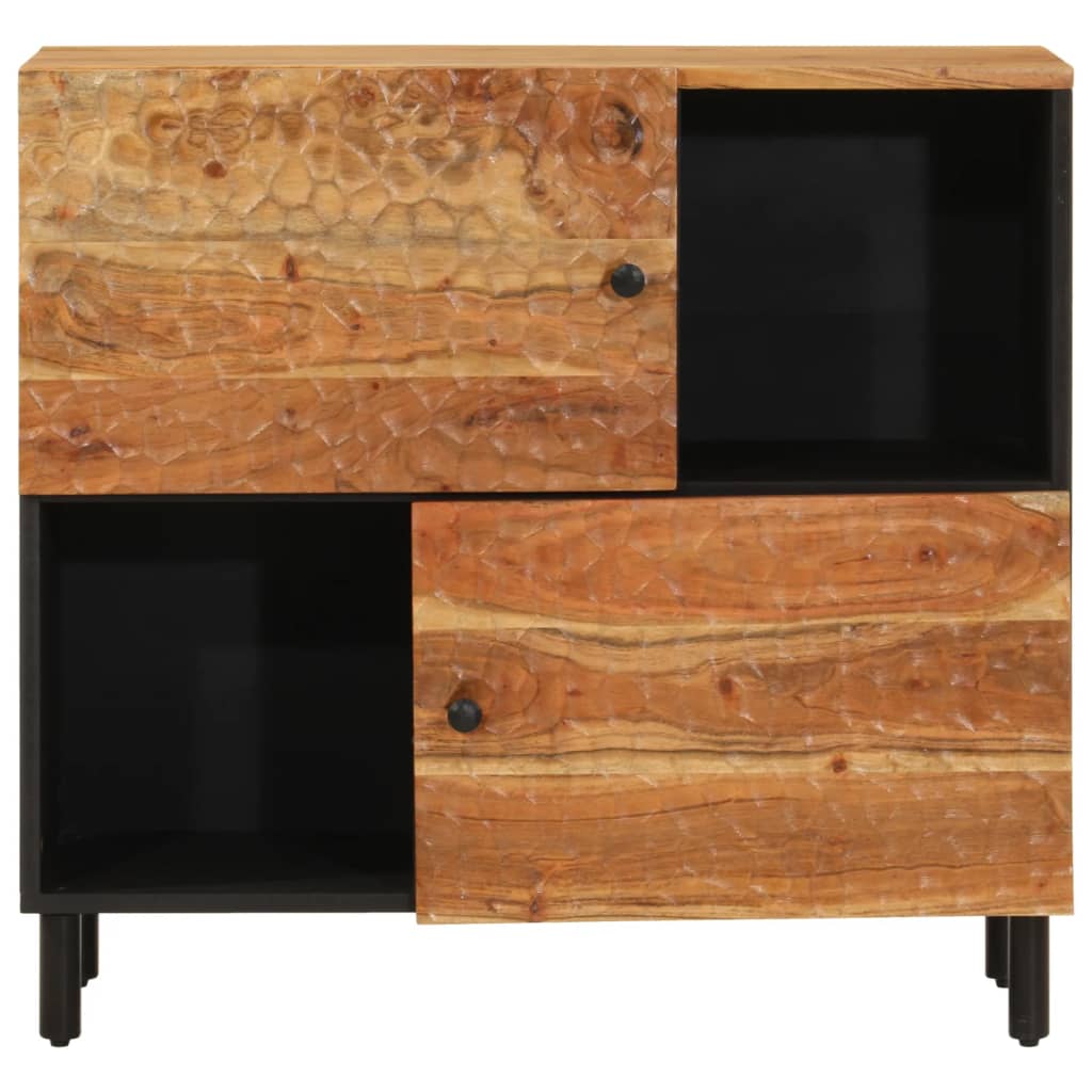 Sideskap 80x33x75 cm heltre akasie