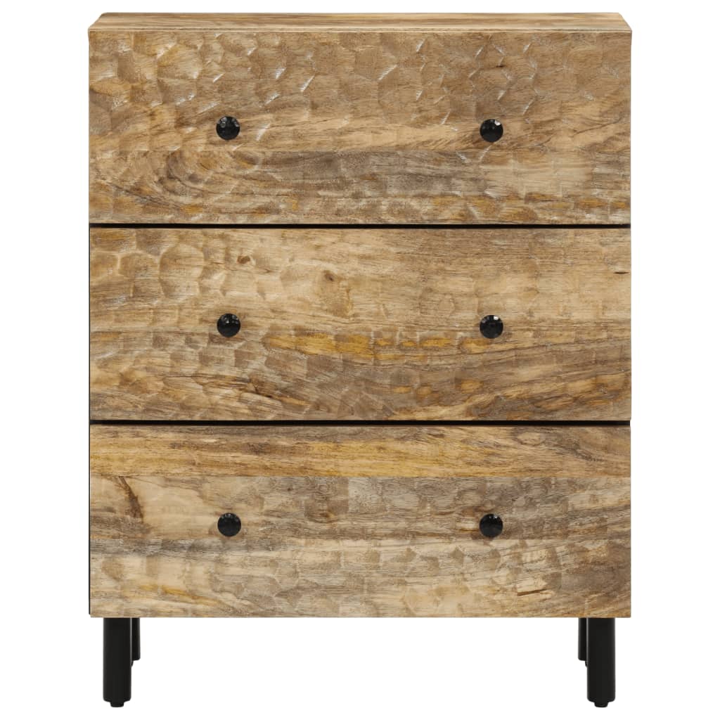 Sideskap 60x33x75 cm heltre mango