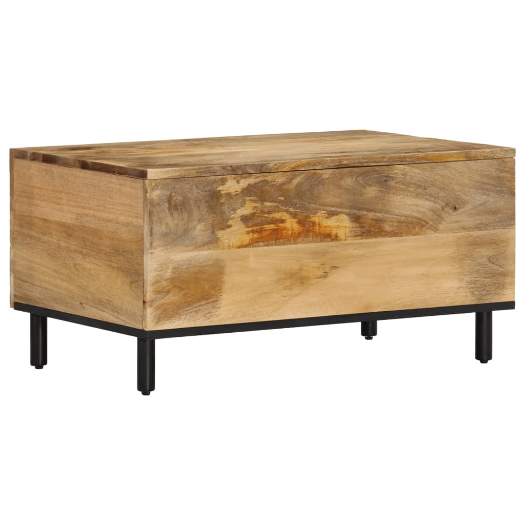 Salongbord 80x50x40 cm heltre furu