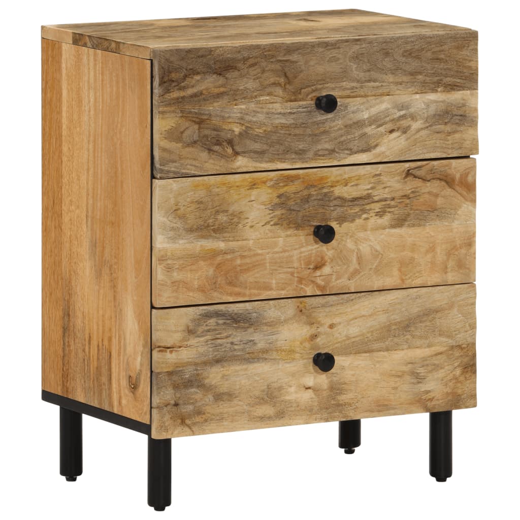 Nattbord 50x33x60 cm heltre mango