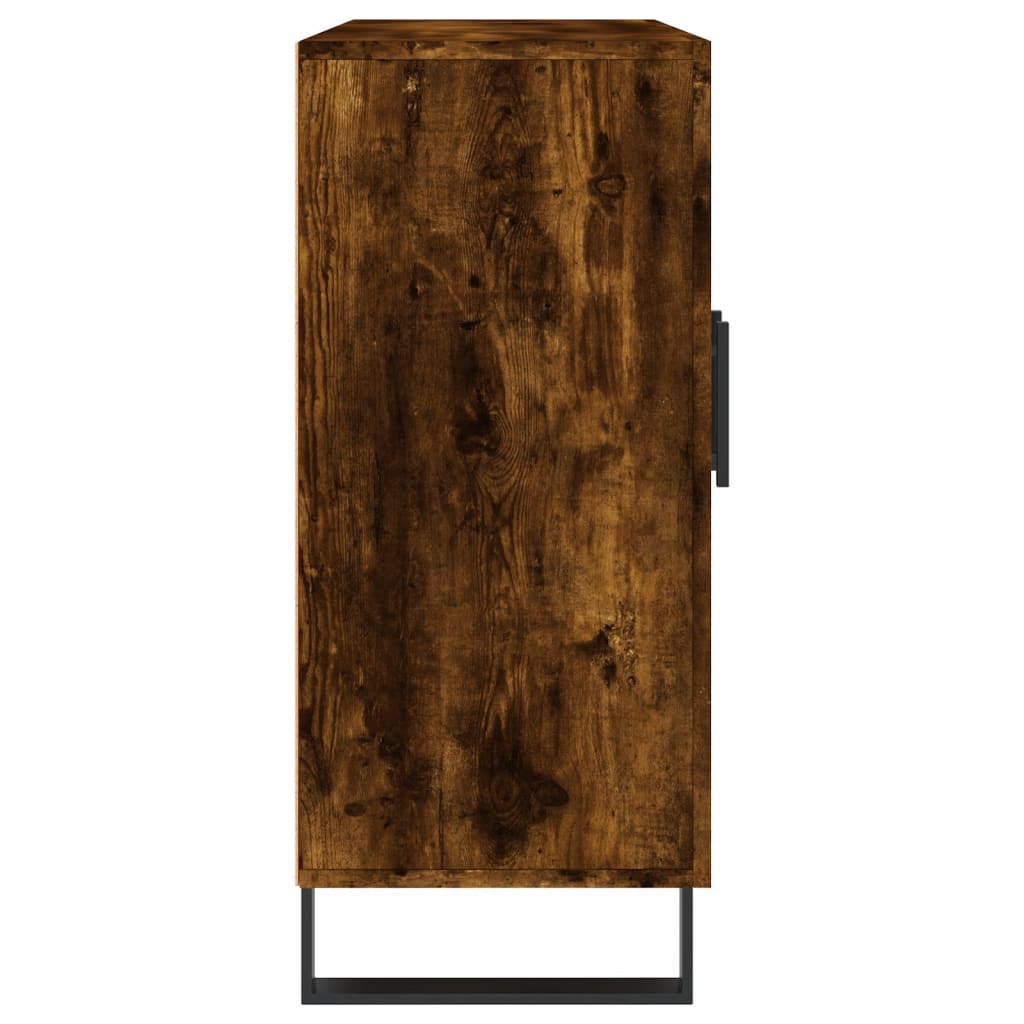 Skjenk røkt eik 90x34x80 cm konstruert tre