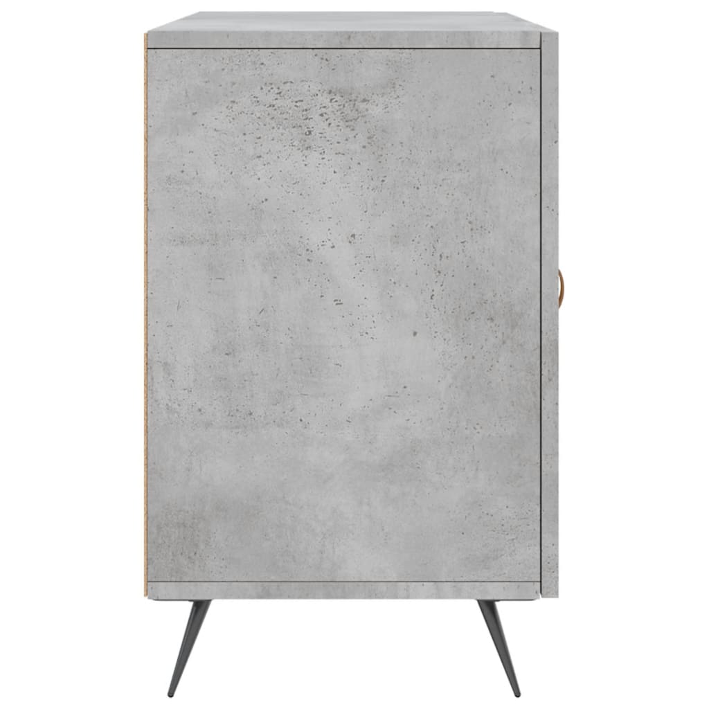 Skjenk betonggrå 100x36x60 cm konstruert tre