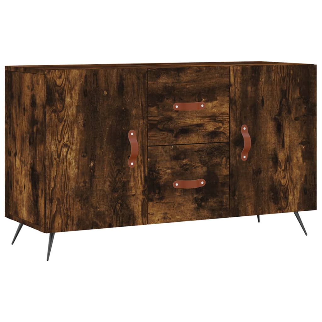 Skjenk røkt eik 100x36x60 cm konstruert tre