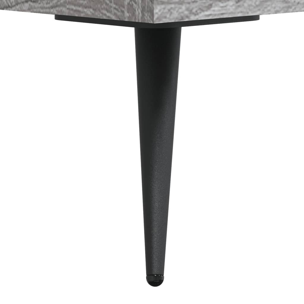 Skjenk grå sonoma 100x36x60 cm konstruert tre