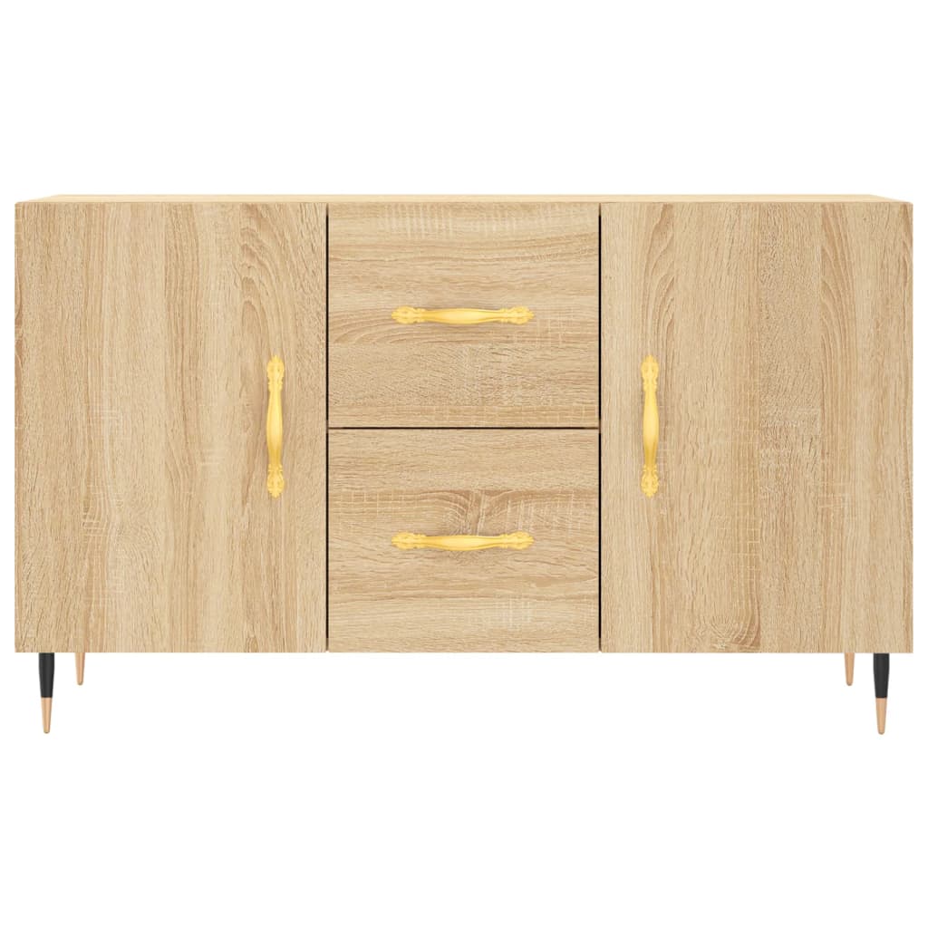 Skjenk sonoma eik 100x36x60 cm konstruert tre