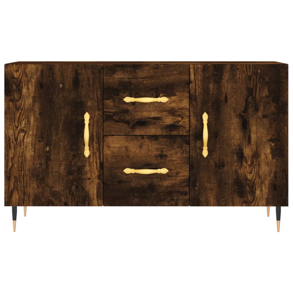 Skjenk røkt eik 100x36x60 cm konstruert tre