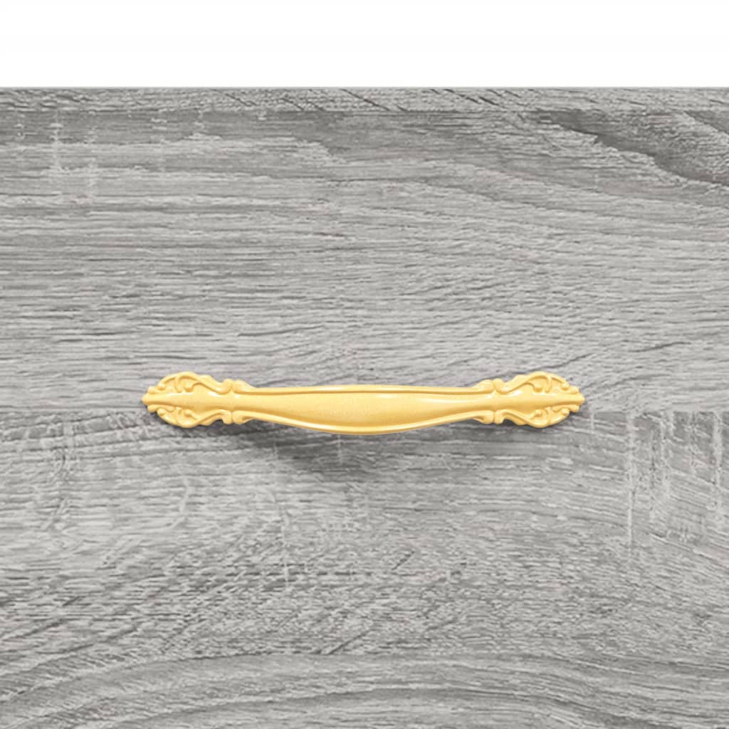 Skjenk grå sonoma 100x36x60 cm konstruert tre vidaXL