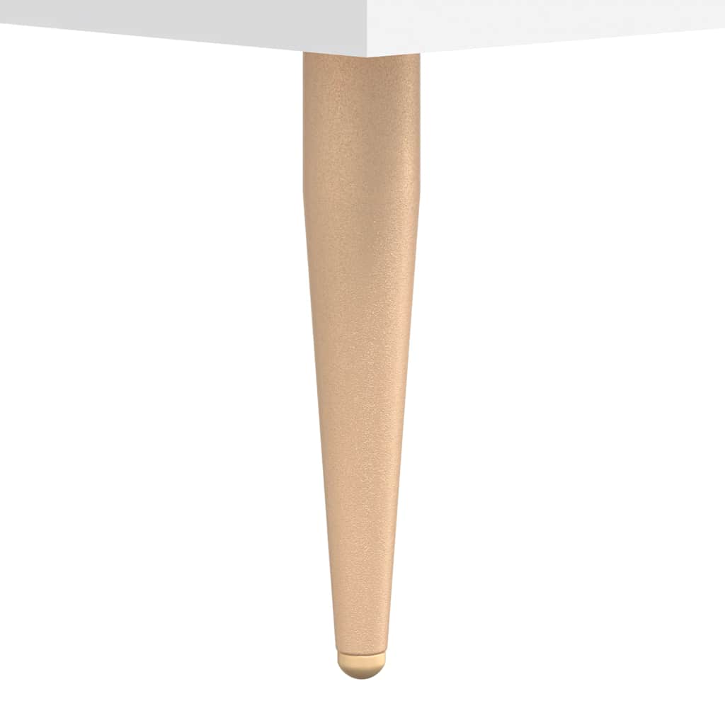 Skjenk hvit 100x36x60 cm konstruert tre