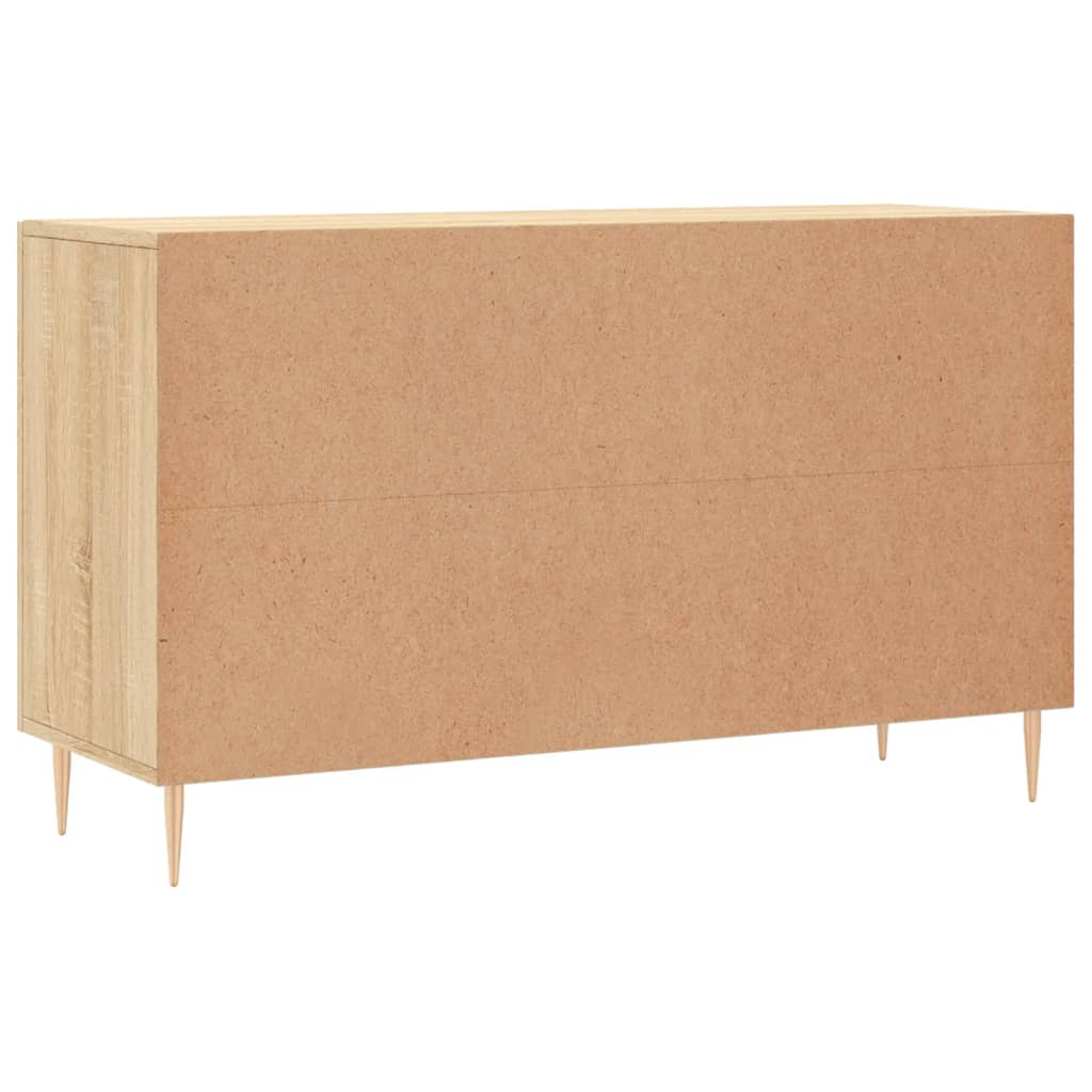 Skjenk sonoma eik 100x36x60 cm konstruert tre