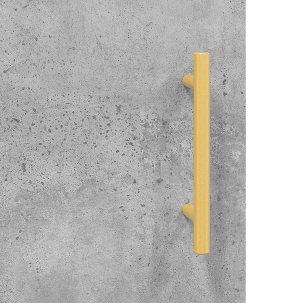 Skjenk betonggrå 100x36x60 cm konstruert tre