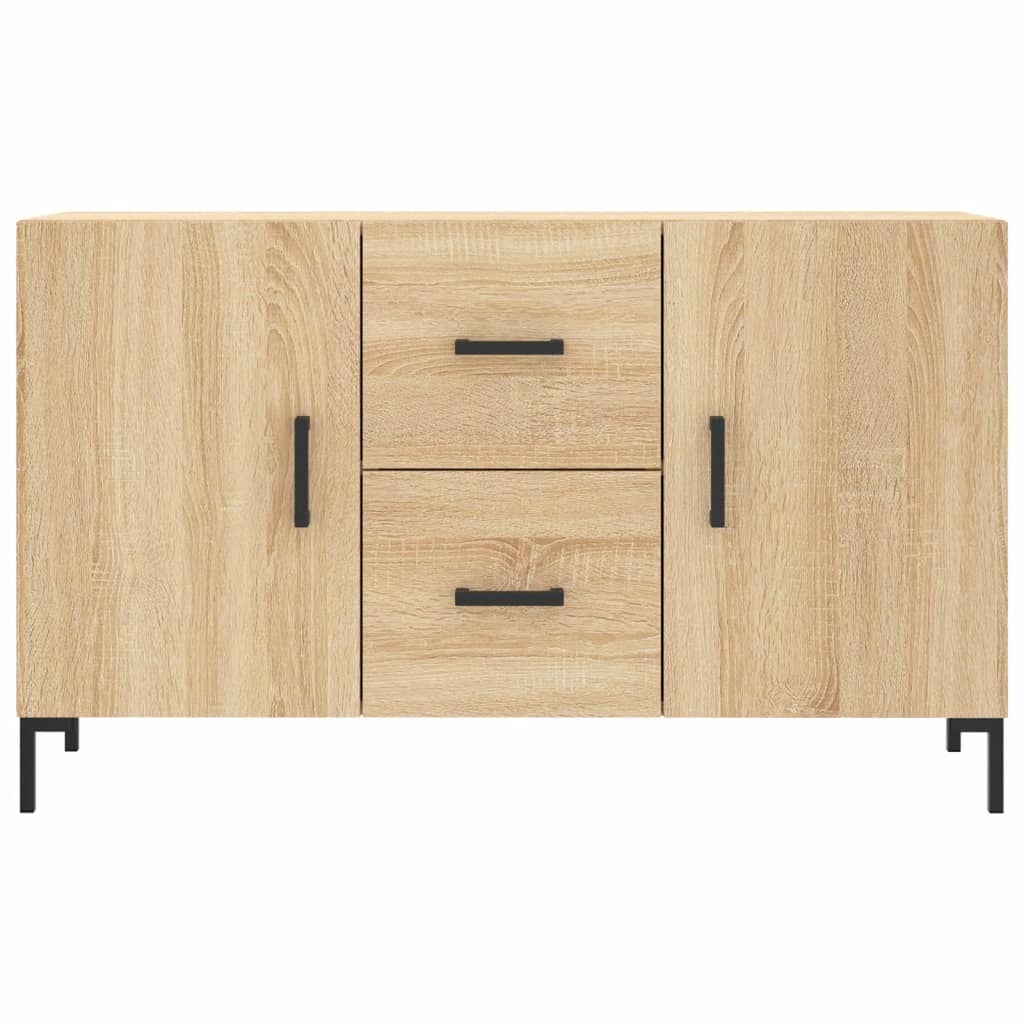 Skjenk sonoma eik 100x36x60 cm konstruert tre
