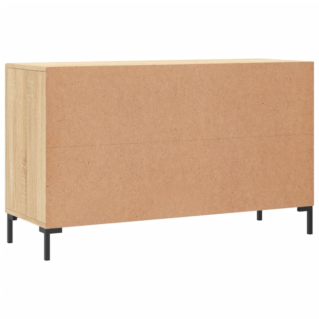 Skjenk sonoma eik 100x36x60 cm konstruert tre