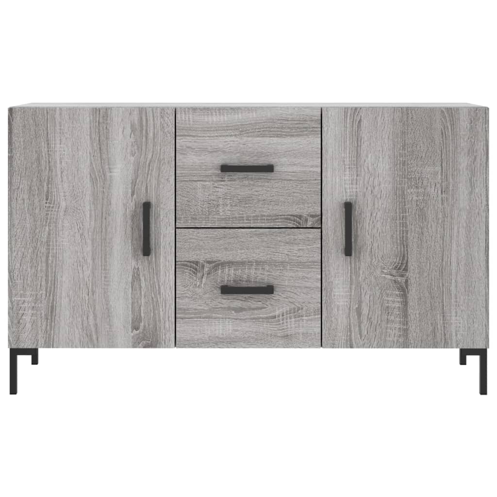 Skjenk grå sonoma 100x36x60 cm konstruert tre vidaXL