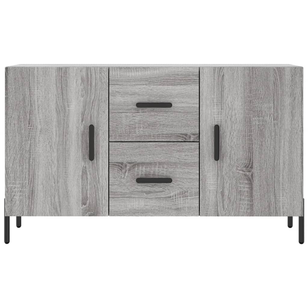 Skjenk grå sonoma 100x36x60 cm konstruert tre