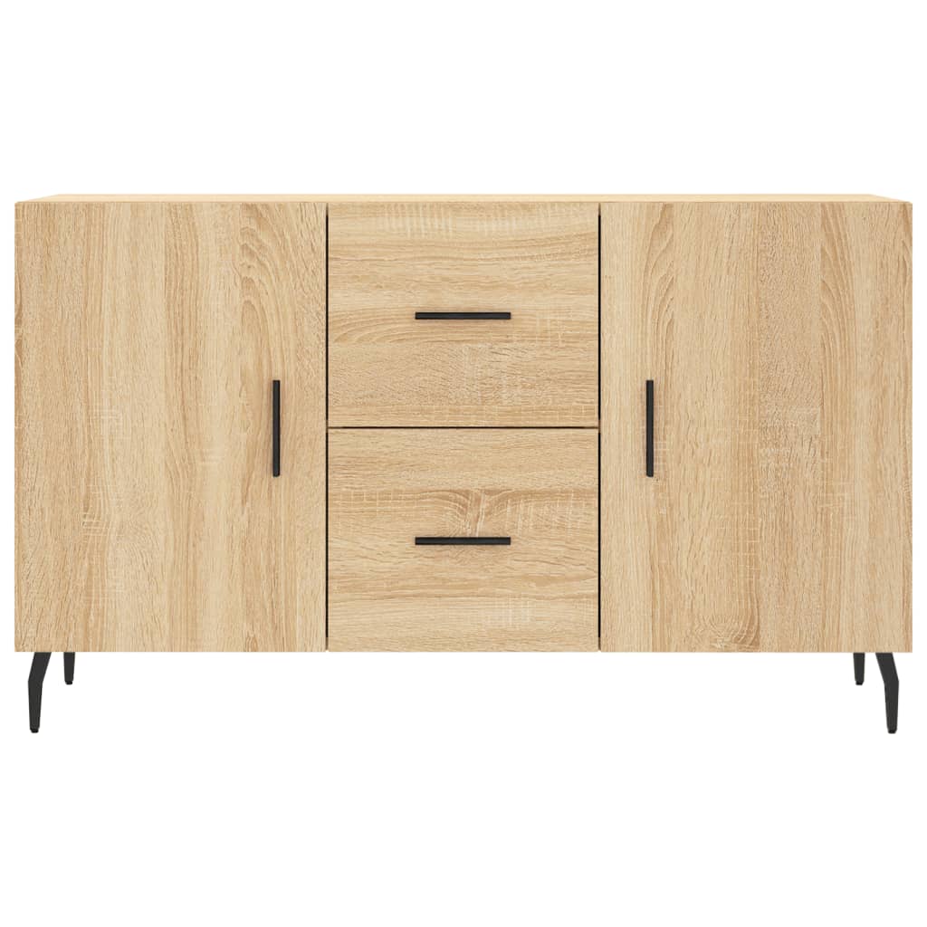 Skjenk sonoma eik 100x36x60 cm konstruert tre