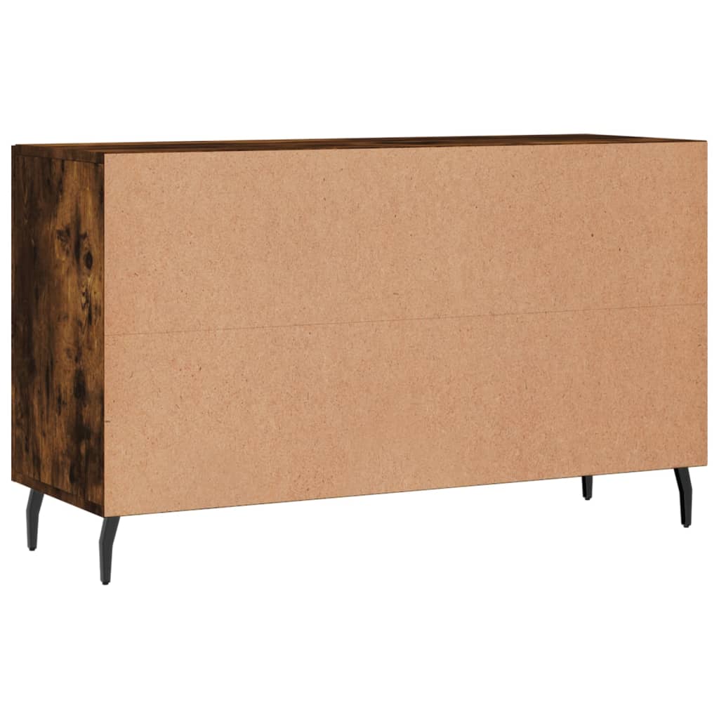 Skjenk røkt eik 100x36x60 cm konstruert tre