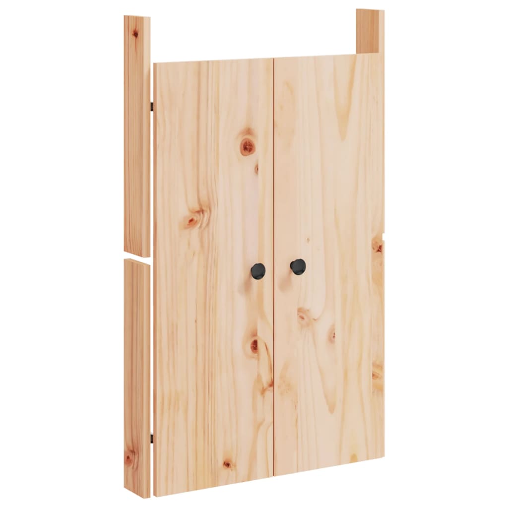 Utekjøkkendører MEPPEL 2 stk 50x9x82 cm heltre furu
