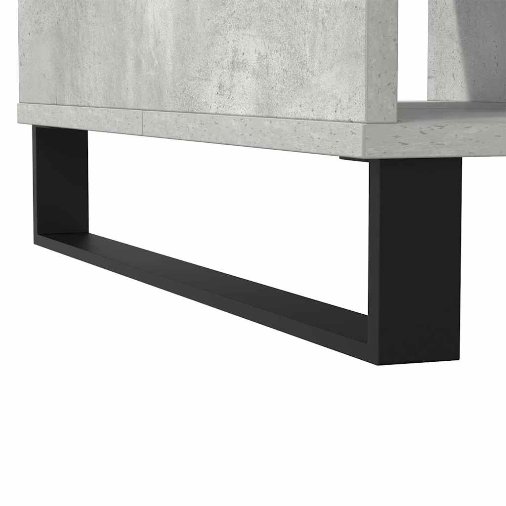 Salongbord betonggrå 104x60x35 cm konstruert tre