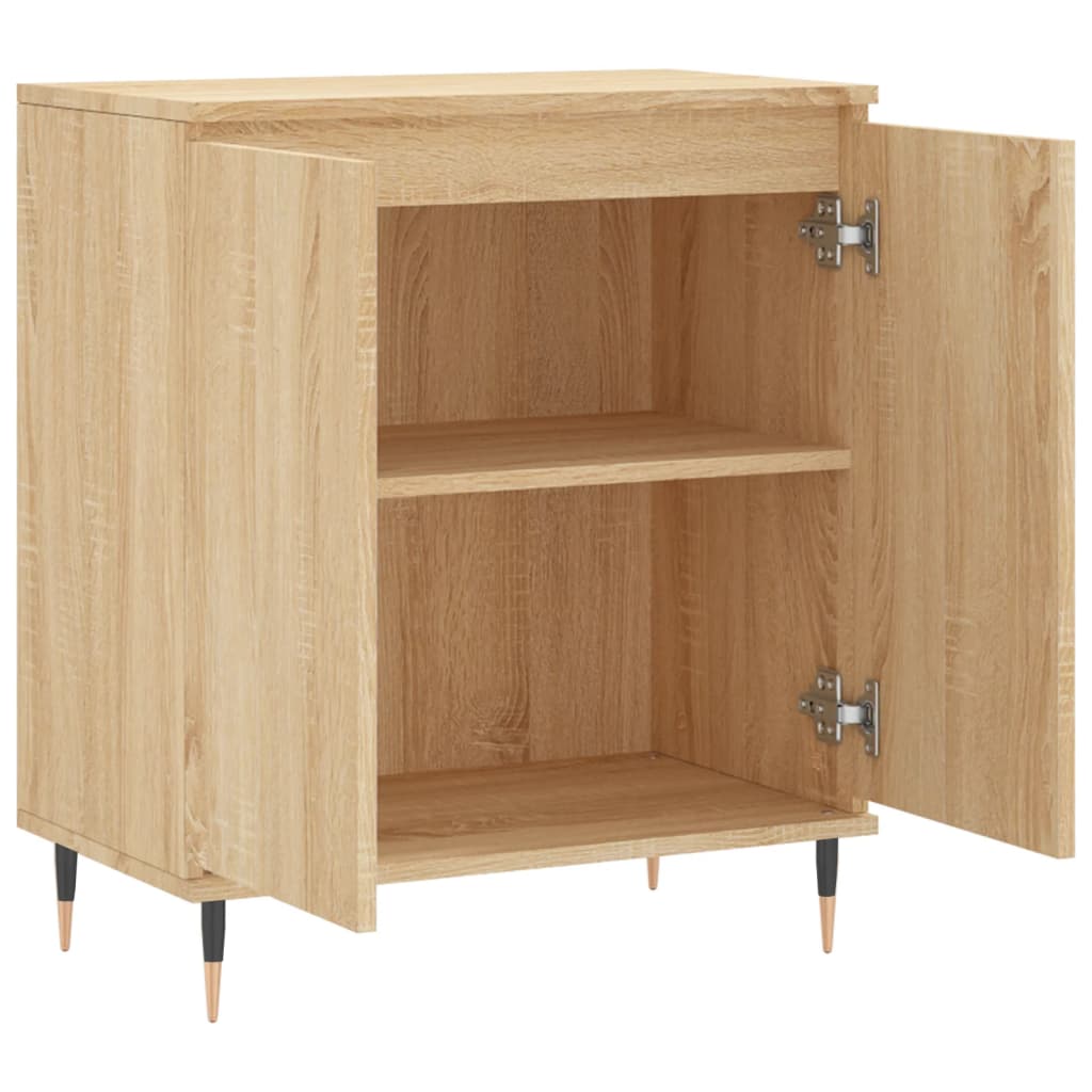 Skjenk sonoma eik 60x35x70 cm konstruert tre