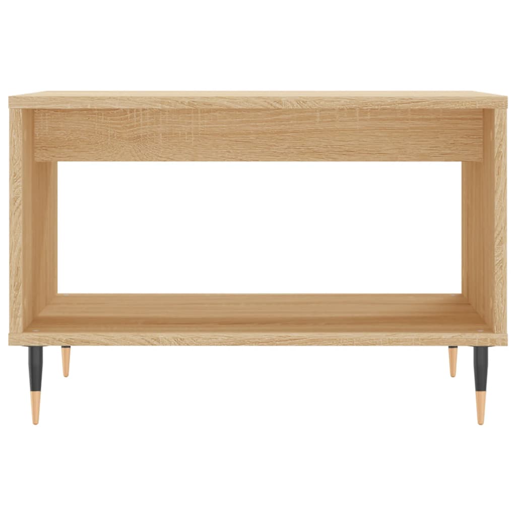Salongbord sonoma eik 60x50x40 cm konstruert tre