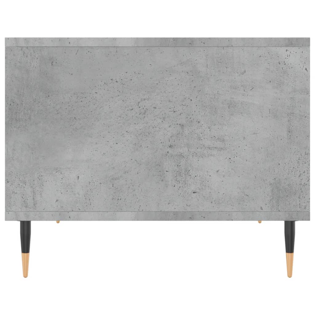 Salongbord betonggrå 60x50x40 cm konstruert tre