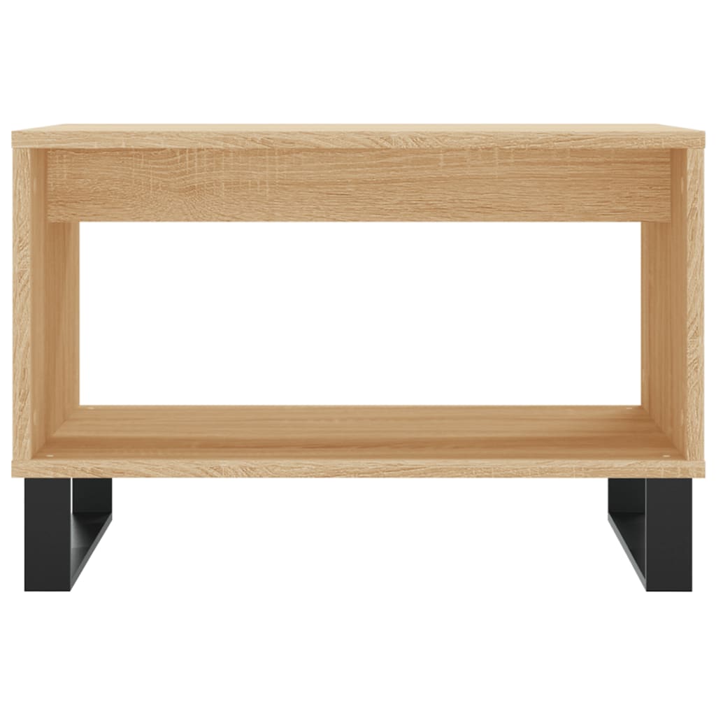 Salongbord sonoma eik 60x50x40 cm konstruert tre