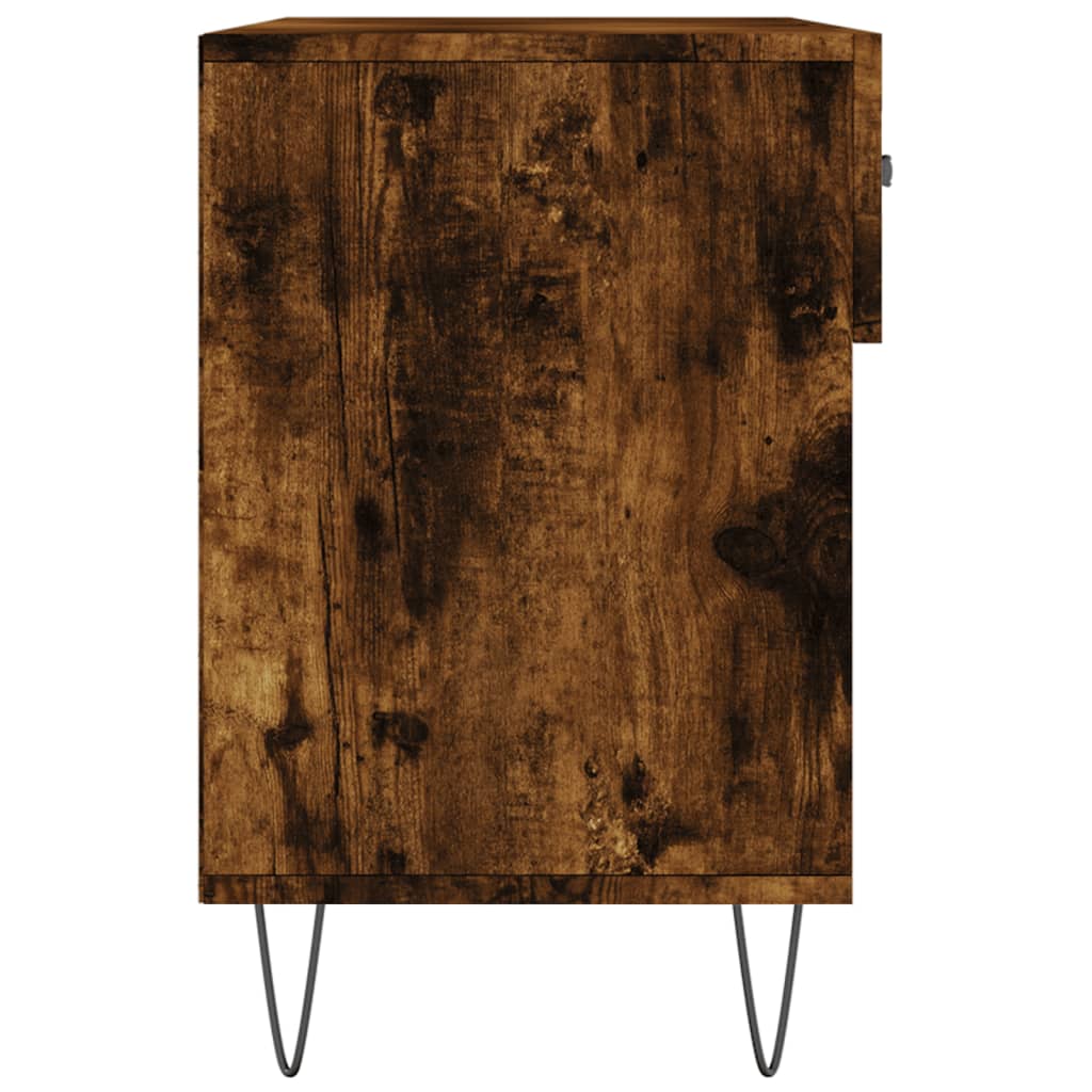 Skobenk røkt eik 102x35x55 cm konstruert tre