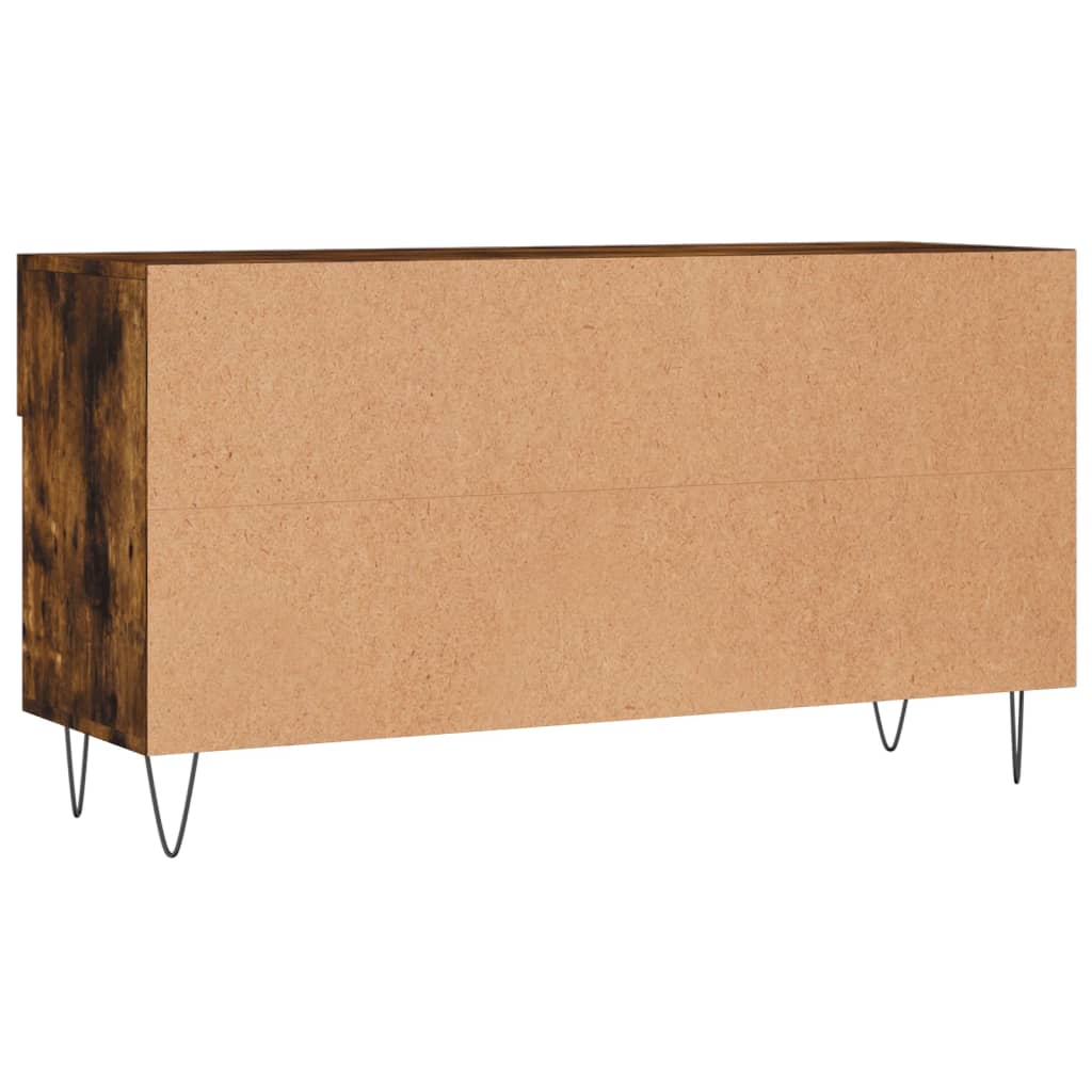 Skobenk røkt eik 102x35x55 cm konstruert tre