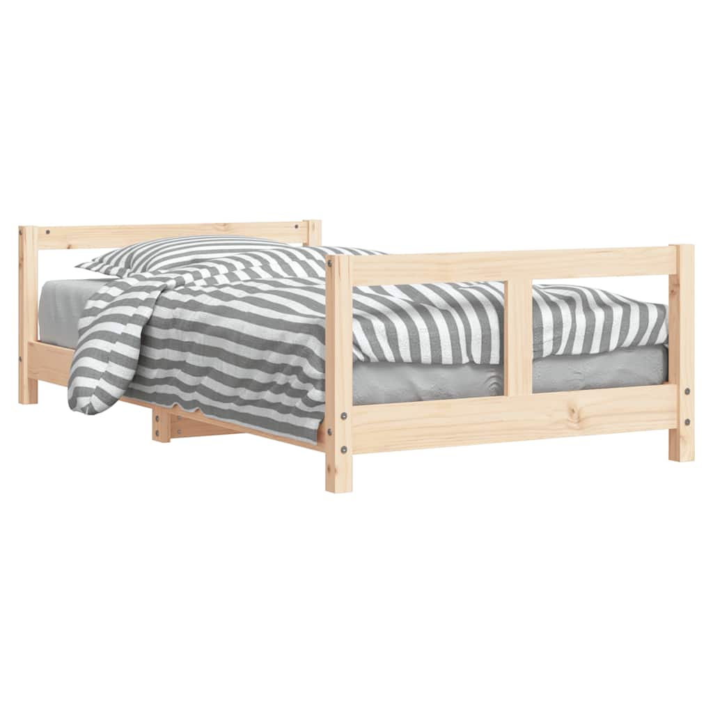 Barnesengeramme 80x160 cm heltre furu