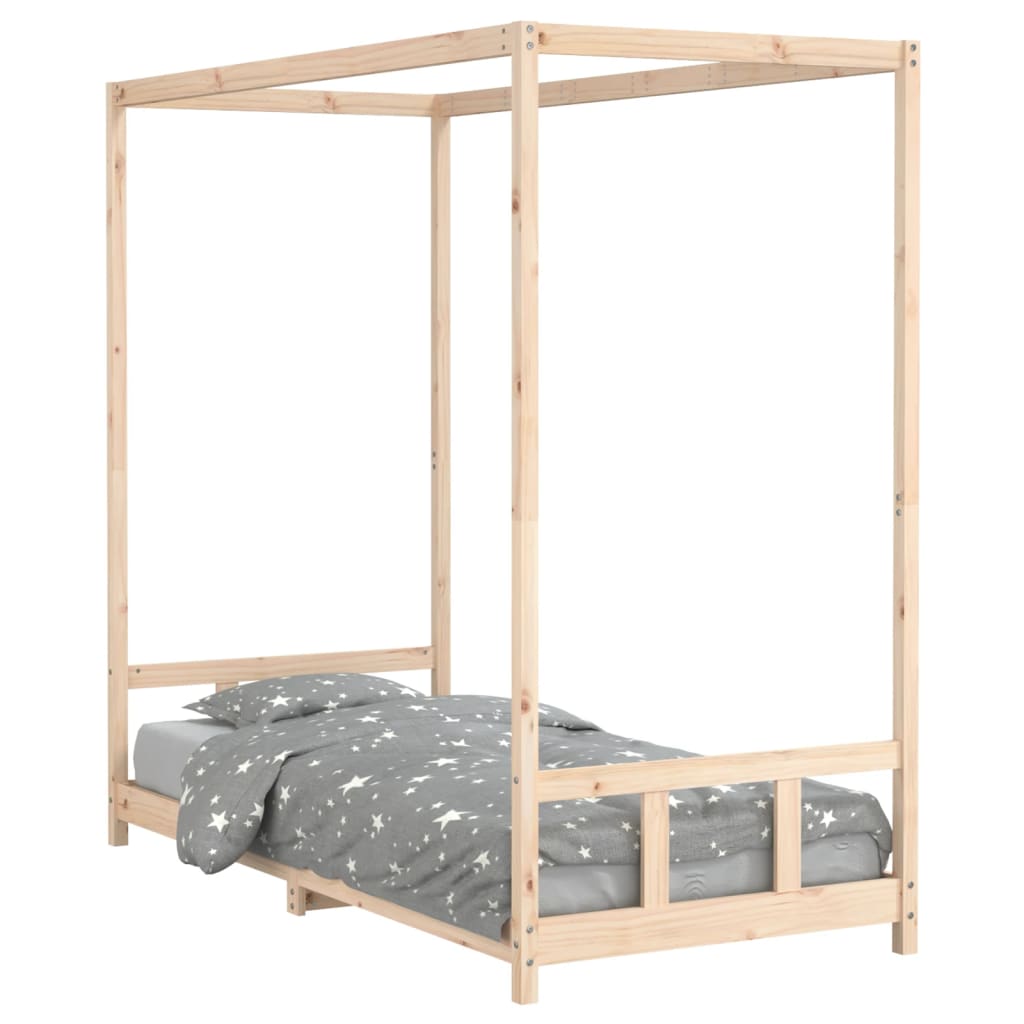 Barnesengeramme 90x200 cm heltre furu