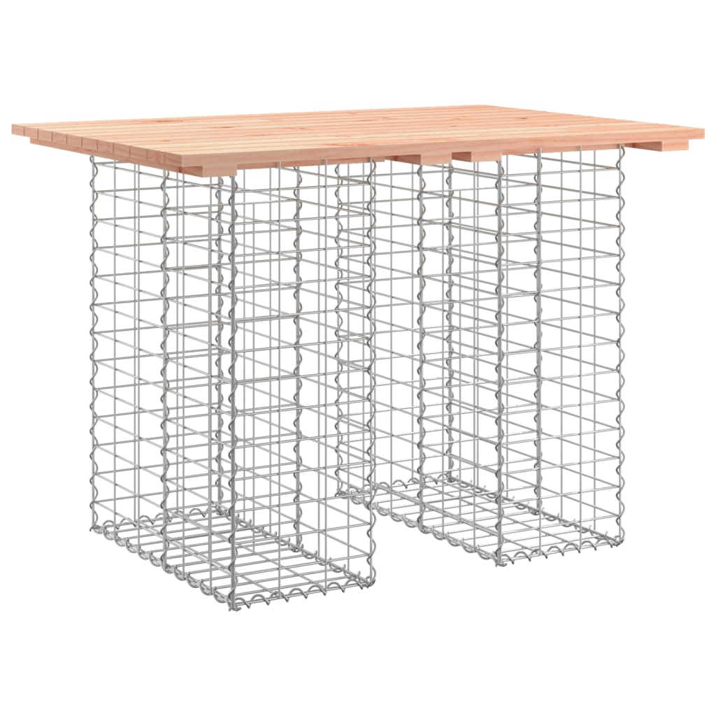 Hagebord gabiondesign 100x70x72 cm heltre Douglas