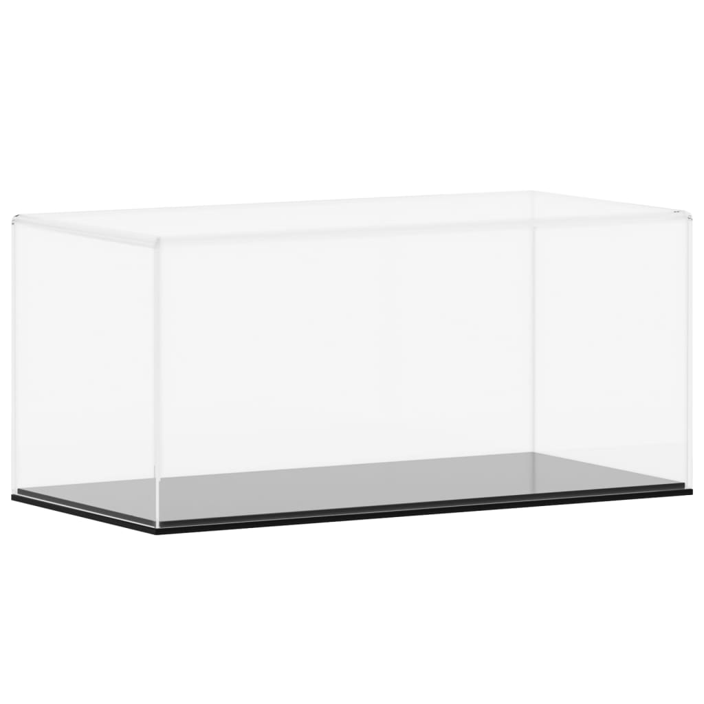 Visningsboks gjennomsiktig 30x15x14 cm akryl