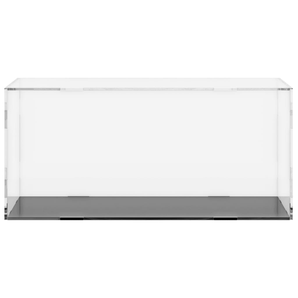 Utstillingsboks gjennomsiktig 24x12x11 cm akryl
