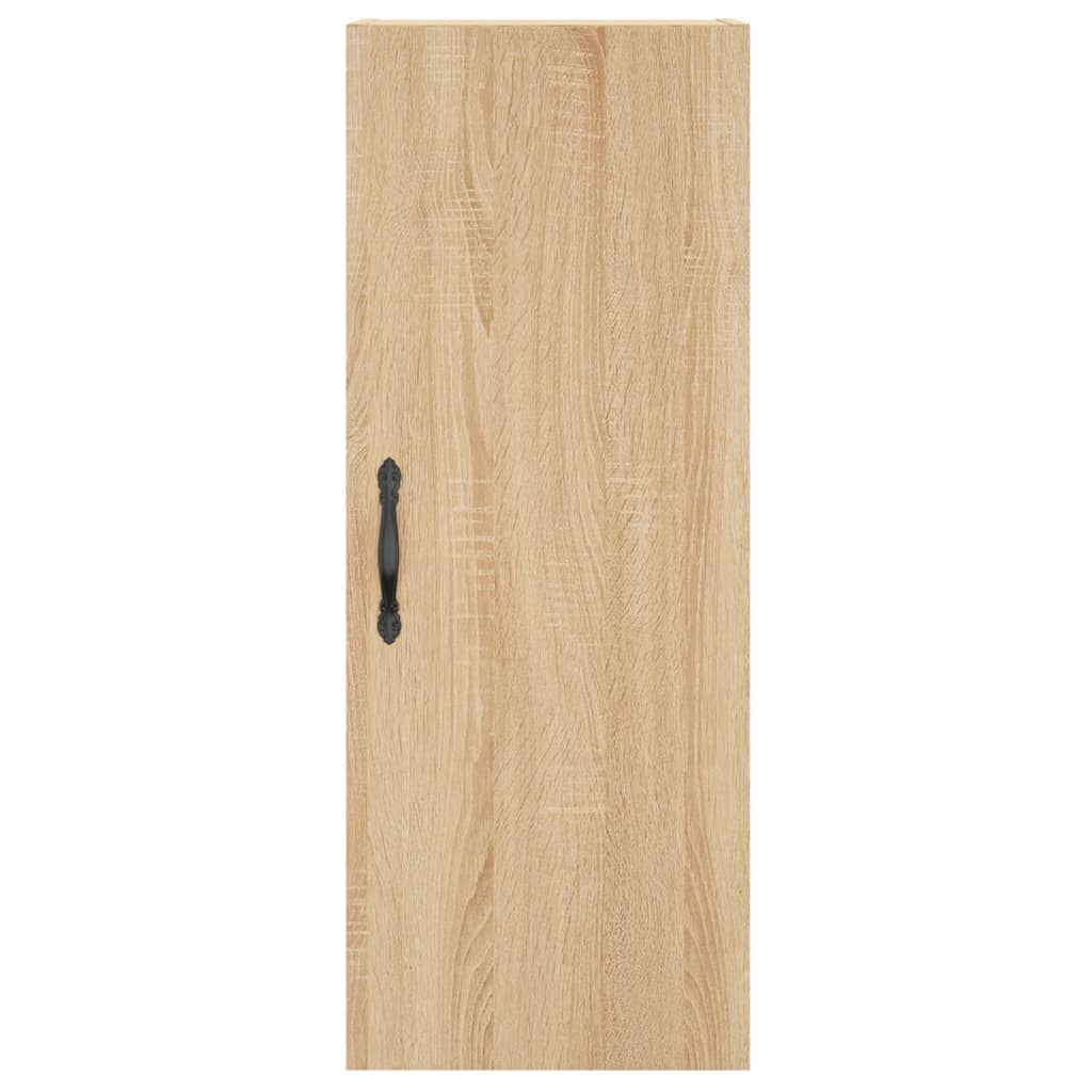 Highboard sonoma eik 34,5x34x180 cm konstruert tre