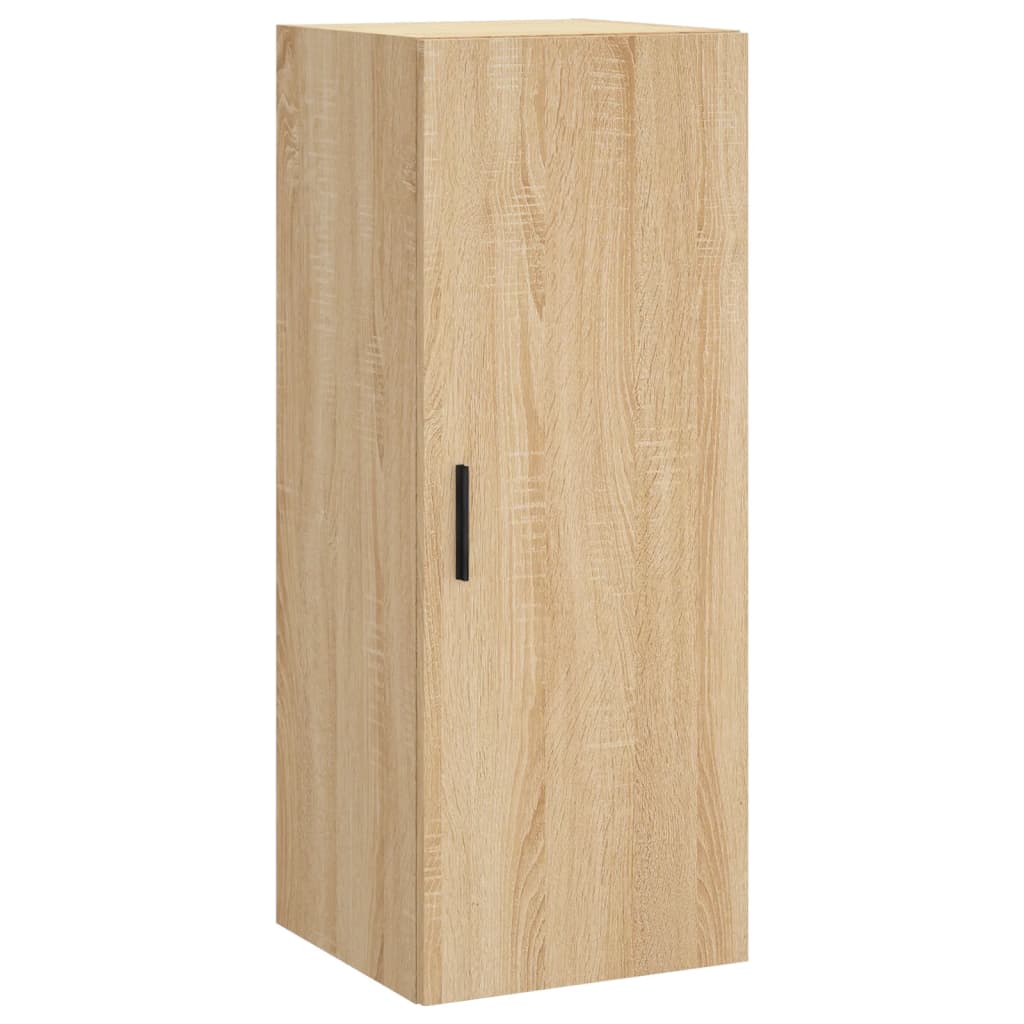 Highboard sonoma eik 34,5x34x180 cm konstruert tre