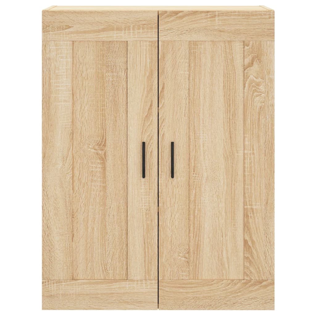 Highboard sonoma eik 69,5x34x180 cm konstruert tre
