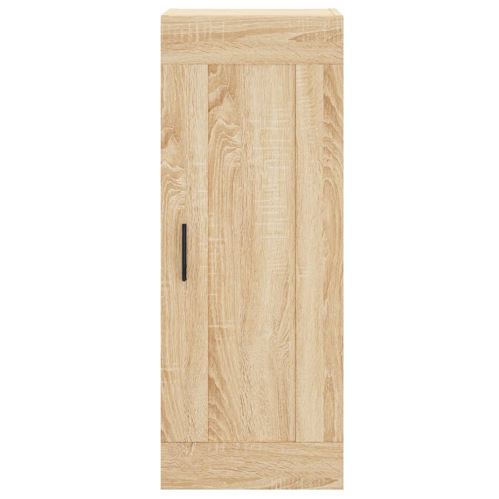 Highboard sonoma eik 34,5x34x180 cm konstruert tre