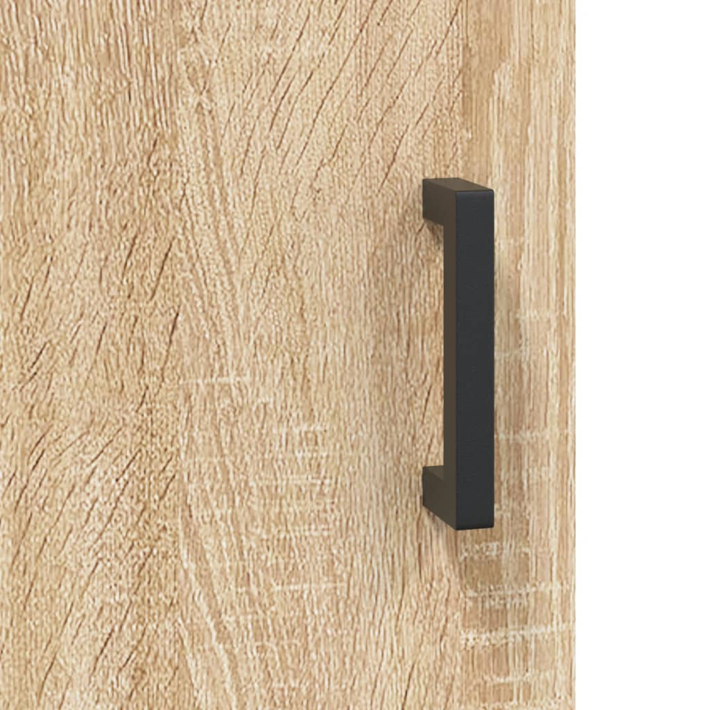 Highboard sonoma eik 34,5x34x180 cm konstruert tre