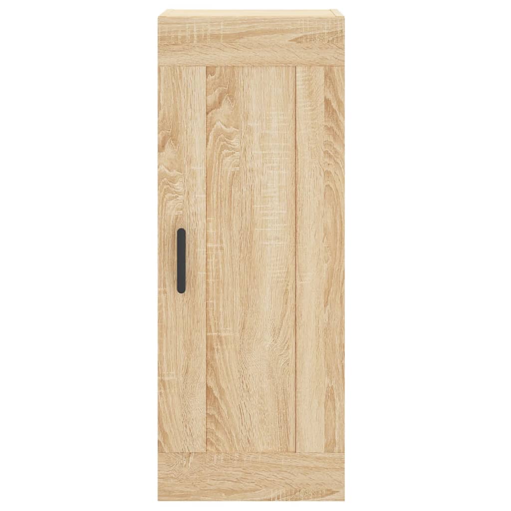 Highboard sonoma eik 34,5x34x180 cm konstruert tre