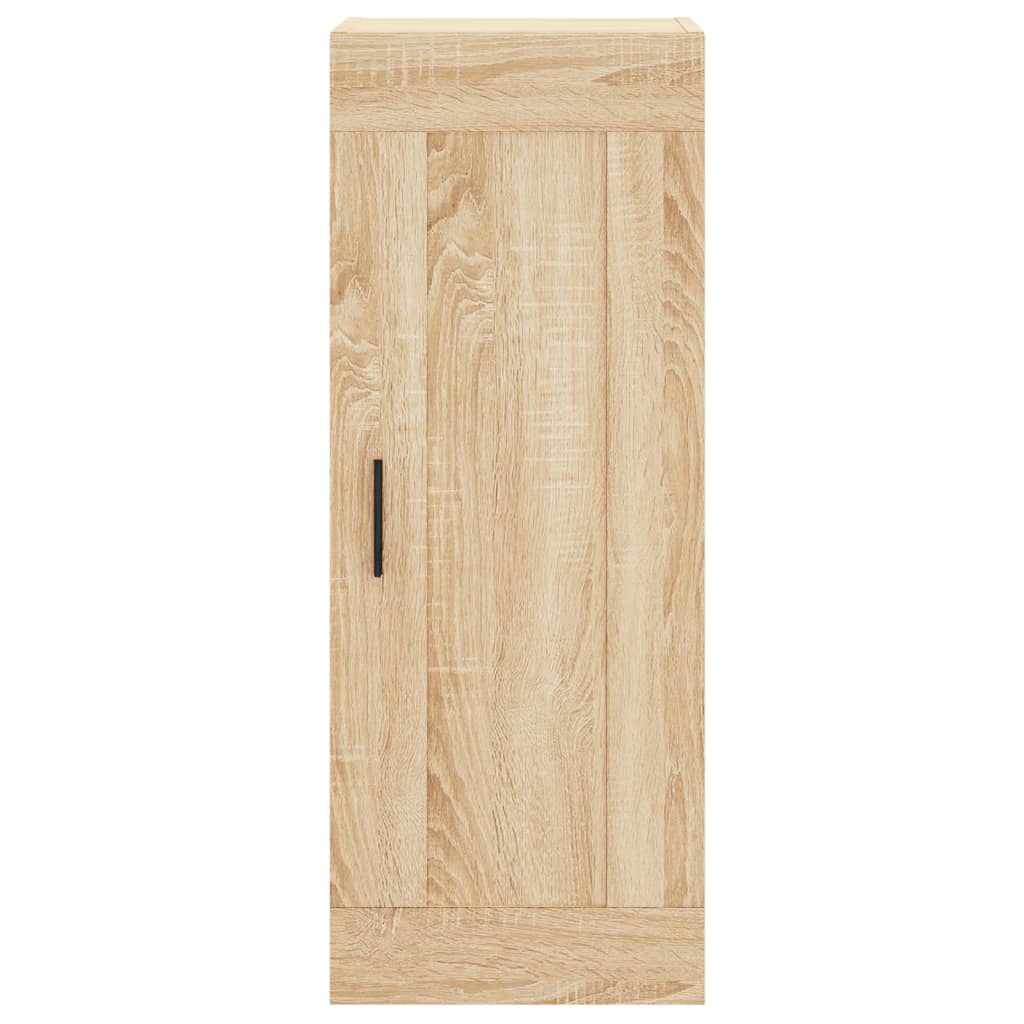 Highboard sonoma eik 34,5x34x180 cm konstruert tre